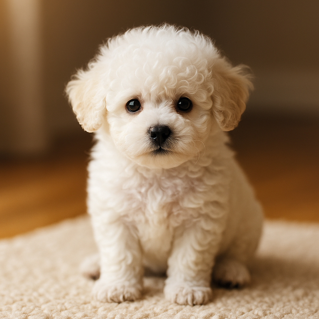 bichon frise 2 meses